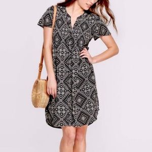 Black Boho Dress